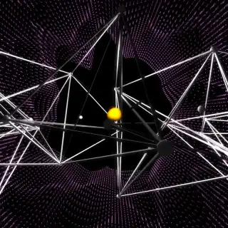 Visual Music project based on data generated by the Large Hadron Collider.